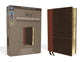 NIV Personal Size Reference Bible Large Print Brown (Red Letter Edition)