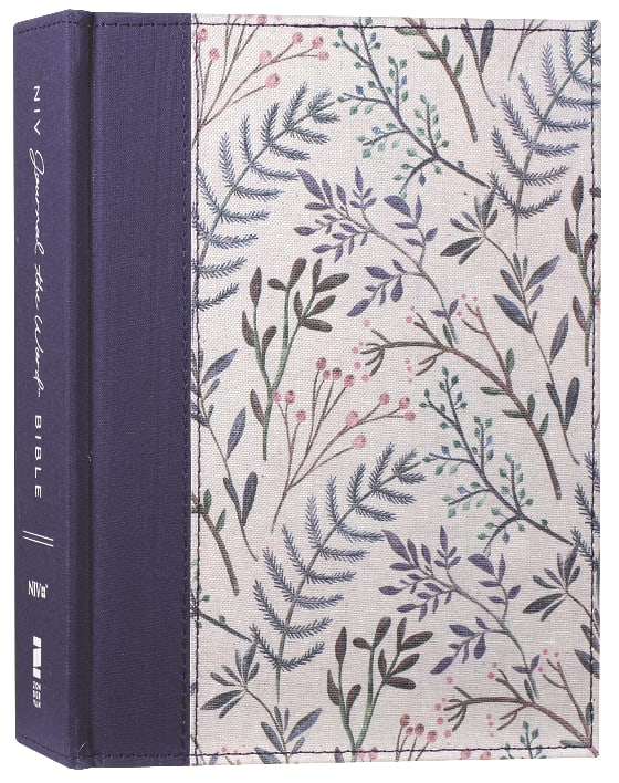 NIV Journal the Word Bible Pink Floral (Red Letter Edition)