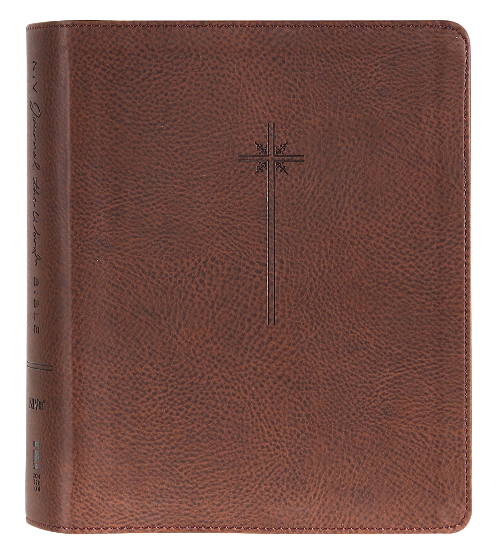 NIV Journal the Word Bible Brown (Red Letter Edition)