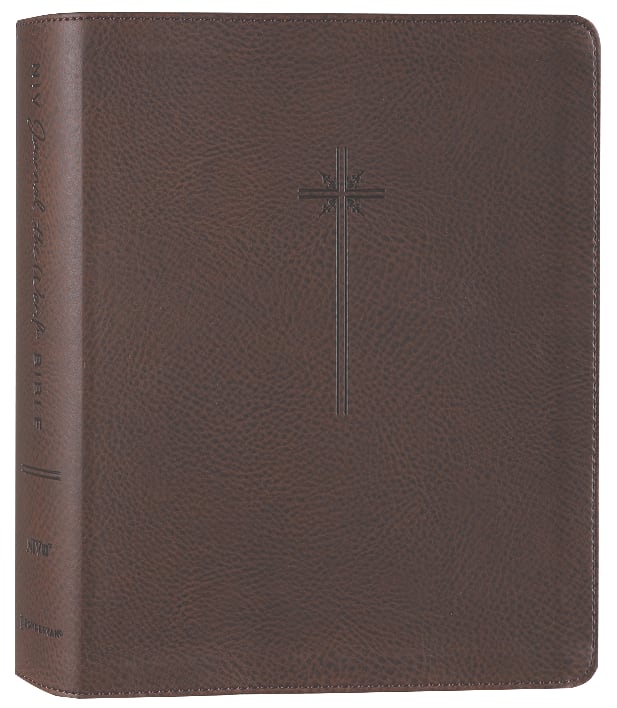 NIV Journal the Word Bible Brown (Red Letter Edition)