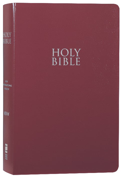 NIV Gift and Award Bible Burgundy (Red Letter Edition)