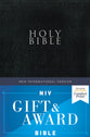 NIV Gift and Award Bible Black (Red Letter Edition)