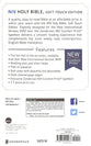 NIV Holy Bible Soft Touch Edition Brown (Black Letter Edition)