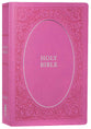 NIV Holy Bible Soft Touch Edition Pink (Black Letter Edition)