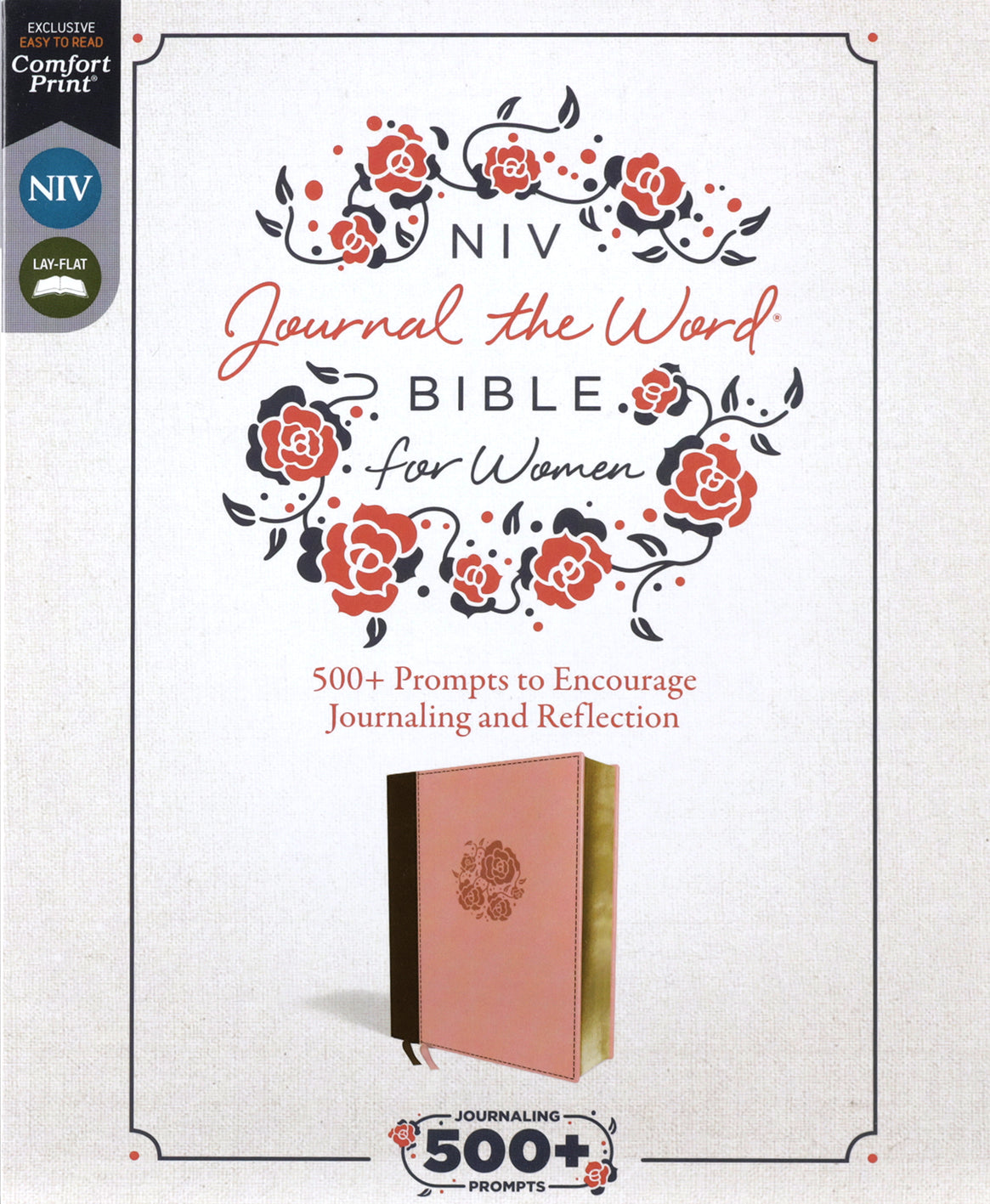 NIV Journal the Word Bible For Women Pink (Red Letter Edition)