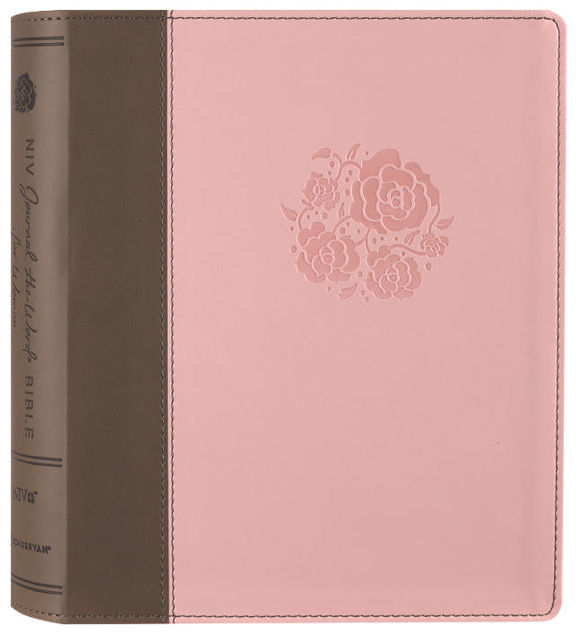 NIV Journal the Word Bible For Women Pink (Red Letter Edition)