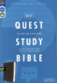 NIV Quest Study Bible Black Indexed