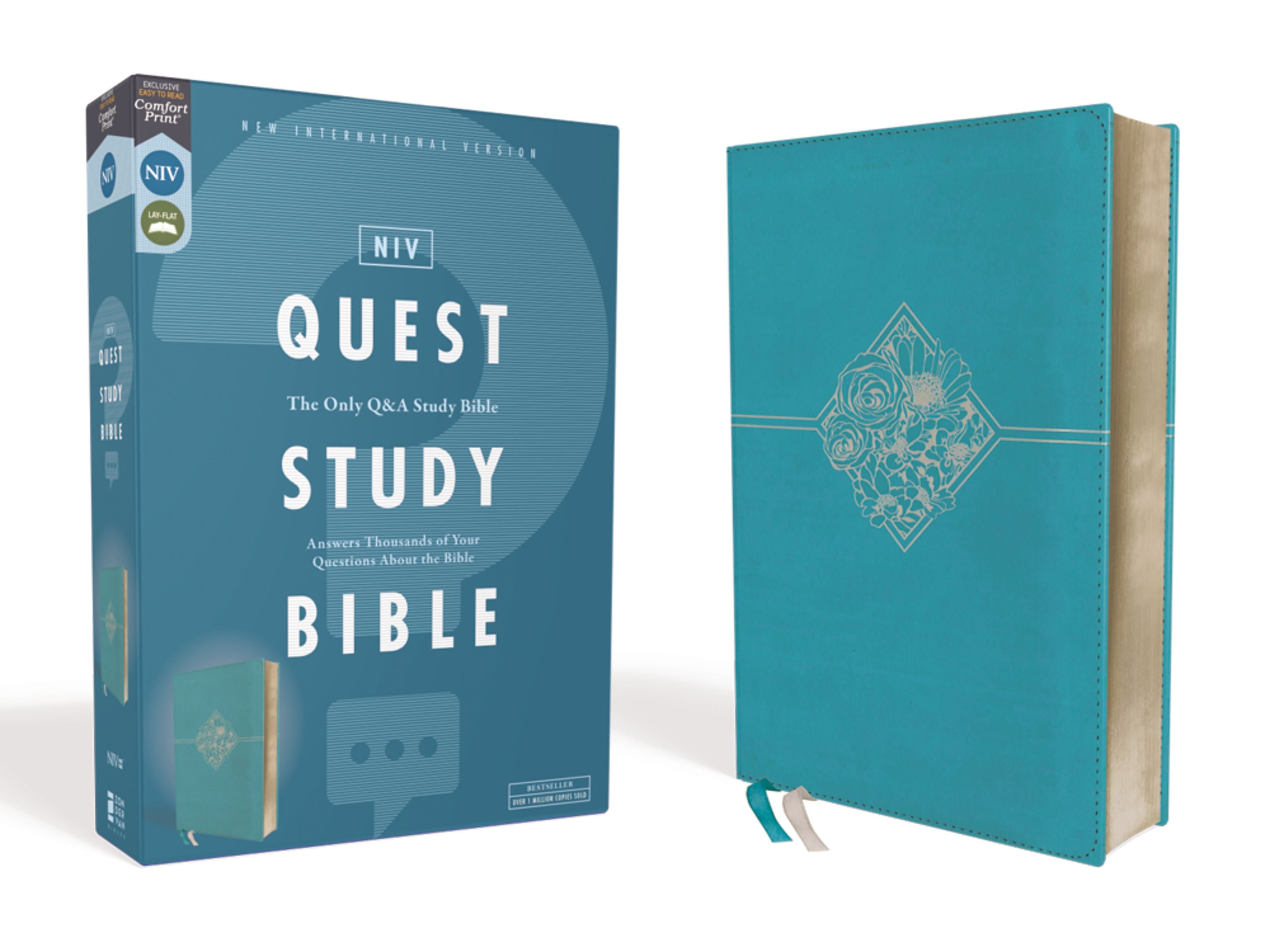 NIV Quest Study Bible Teal
