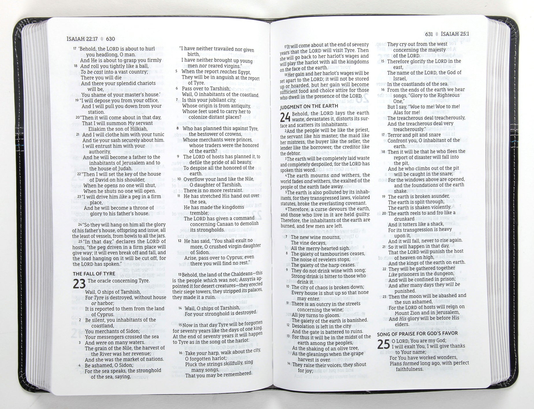 NASB Thinline Bible Black/Grey 1995 Text (Red Letter Edition)