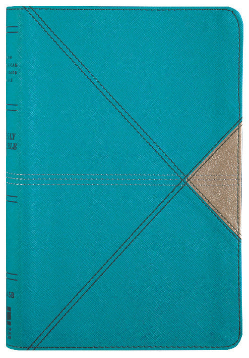 NASB Thinline Bible Teal 1995 Text (Red Letter Edition)