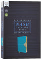 NASB Thinline Bible Teal 1995 Text (Red Letter Edition)