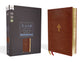 NASB Thinline Bible Large Print Brown 1995 Text (Red Letter Edition)
