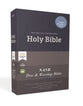NASB Pew and Worship Bible Blue 1995 Text