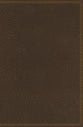 NASB Single-Column Reference Bible Brown 1995 Text (Black Letter Edition)