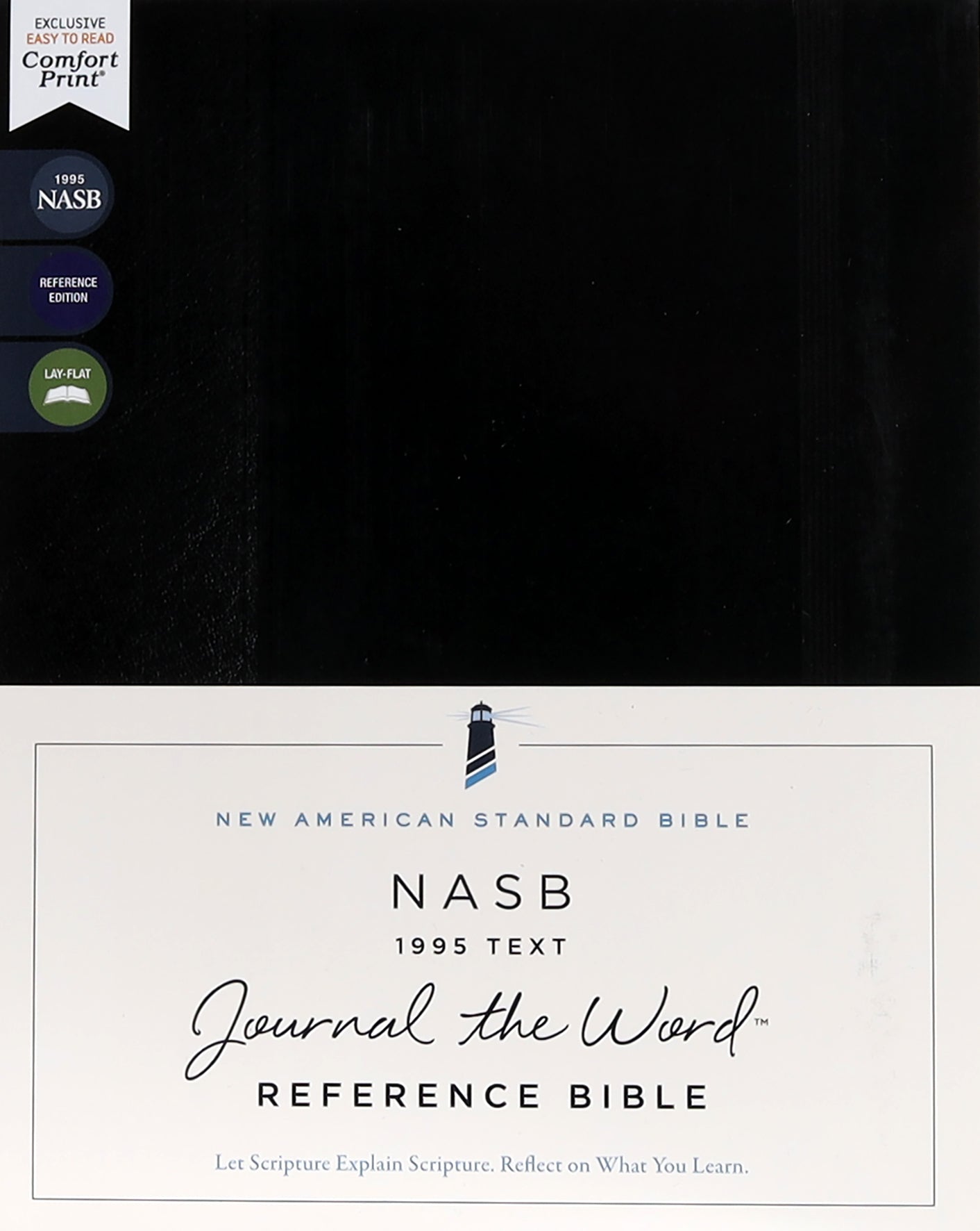NASB Journal the Word Reference Bible Black Elastic Closure 1995 Text (Red Letter Edition)