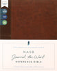 NASB Journal the Word Reference Bible Brown 1995 Text (Red Letter Edition)