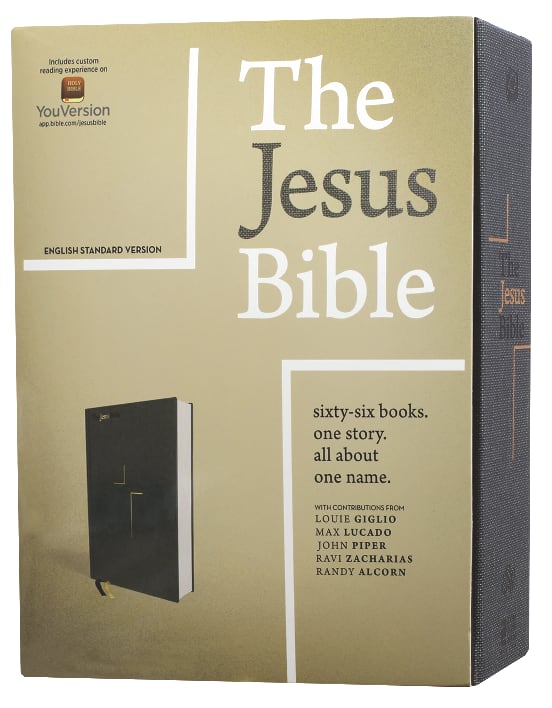 ESV the Jesus Bible Charcoal