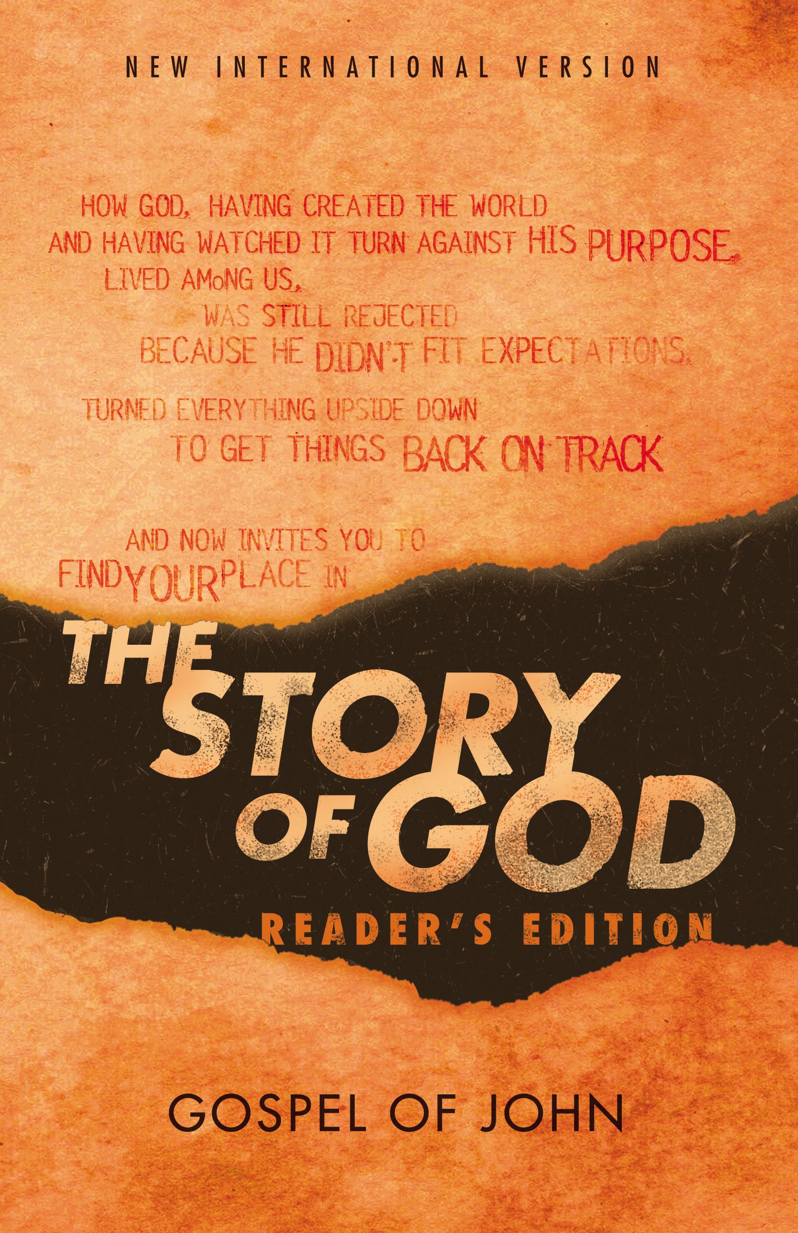 NIV Story of God, the Gospel of John Reader's Edition