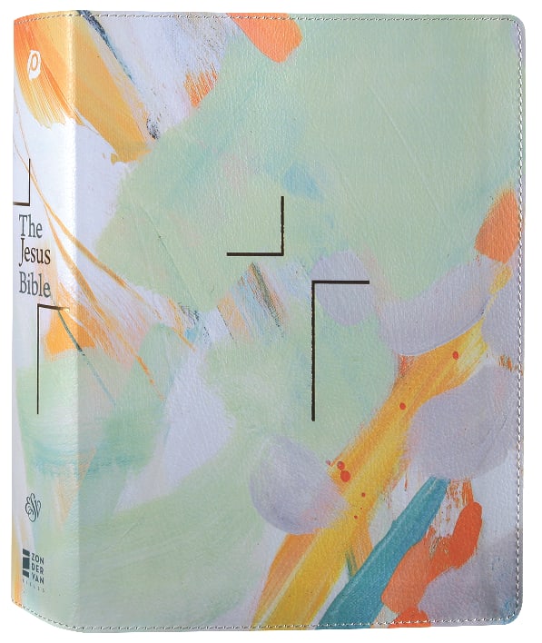 ESV the Jesus Bible Multi-Color Teal