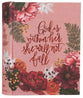 NIV Artisan Collection Bible Pink Floral (Red Letter Edition)