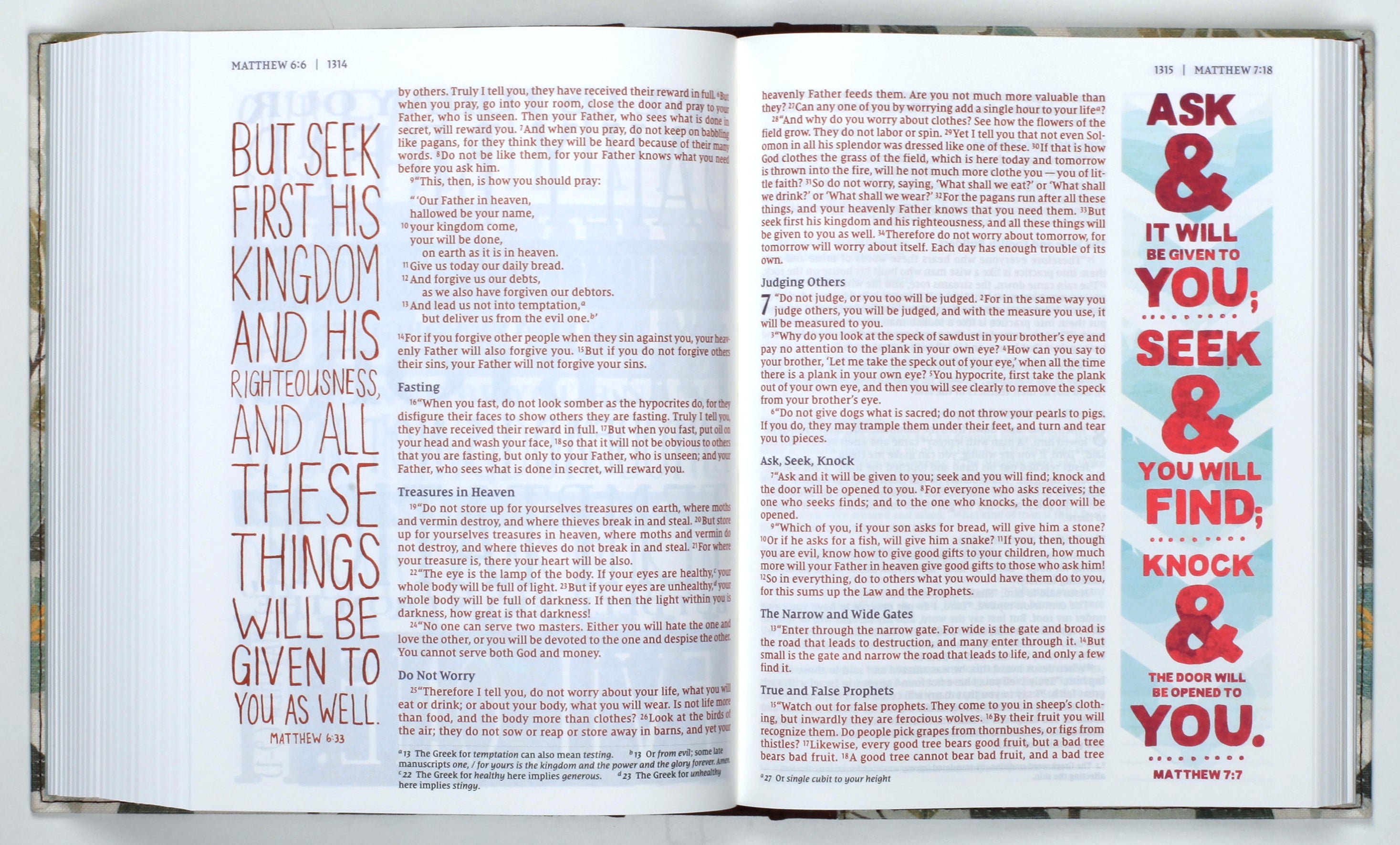 NIV Beautiful Word Bible With Peel/Stick Bible Tabs Multi-Color Floral (Red Letter Edition)