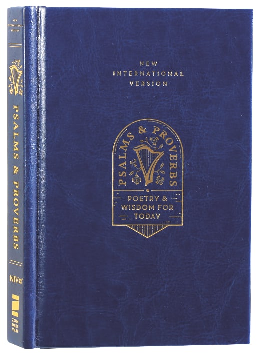 NIV Psalms and Proverbs Navy