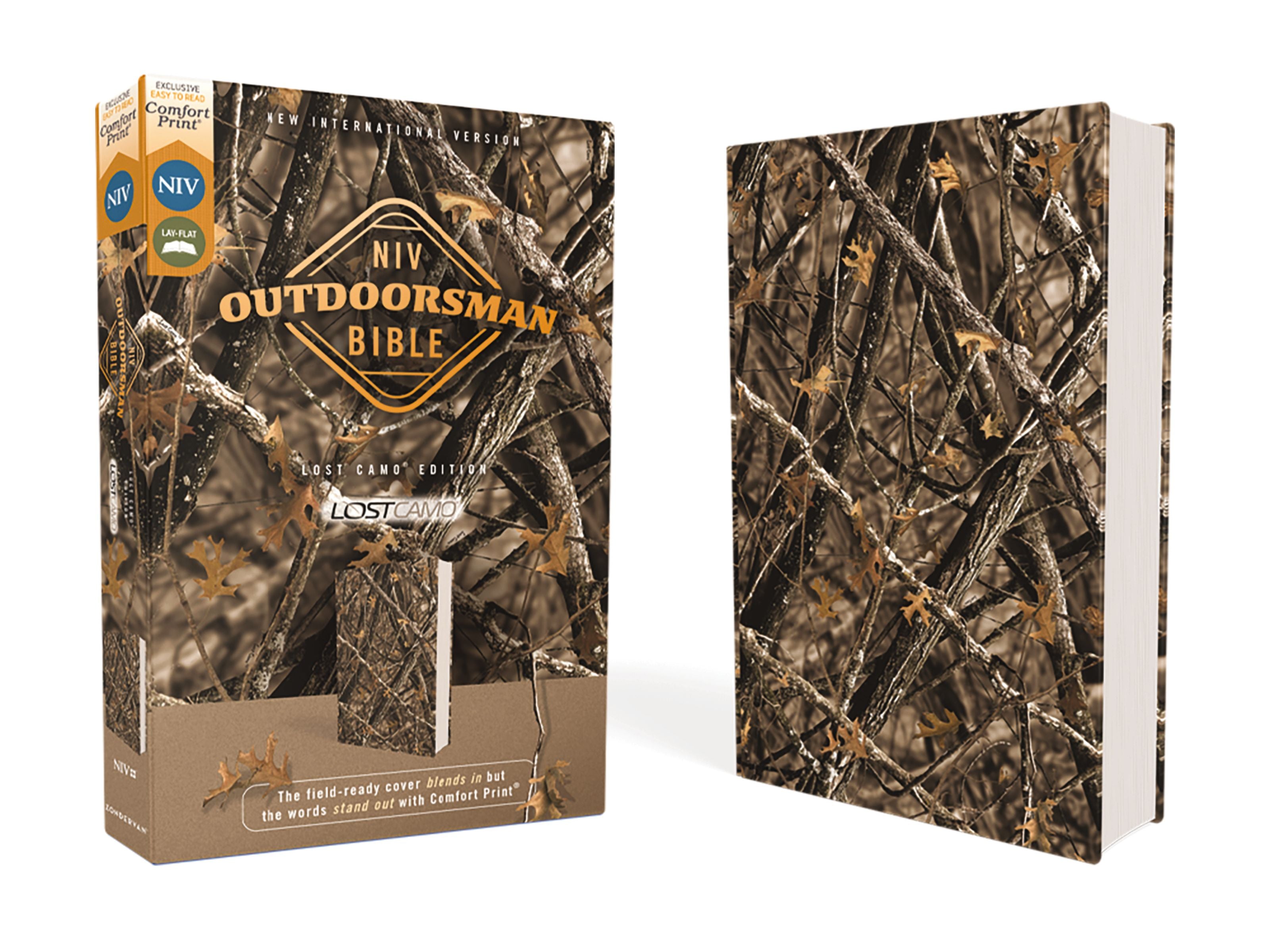 NIV Outdoorsman Bible Lost Camo Edition (Red Letter Edition)