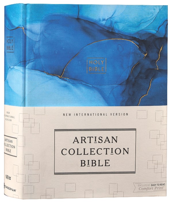 NIV Artisan Collection Bible Blue (Red Letter Edition)
