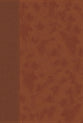 NIV Personal Size Bible Large Print Brown (Red Letter Edition)