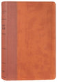 NIV Personal Size Bible Large Print Brown (Red Letter Edition)