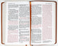 NIV Personal Size Bible Large Print Brown (Red Letter Edition)