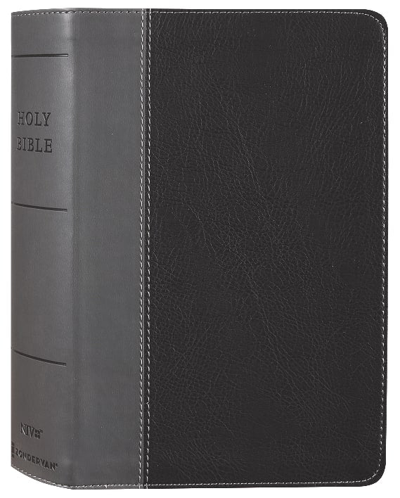 NIV Giant Print Compact Bible Black (Red Letter Edition)