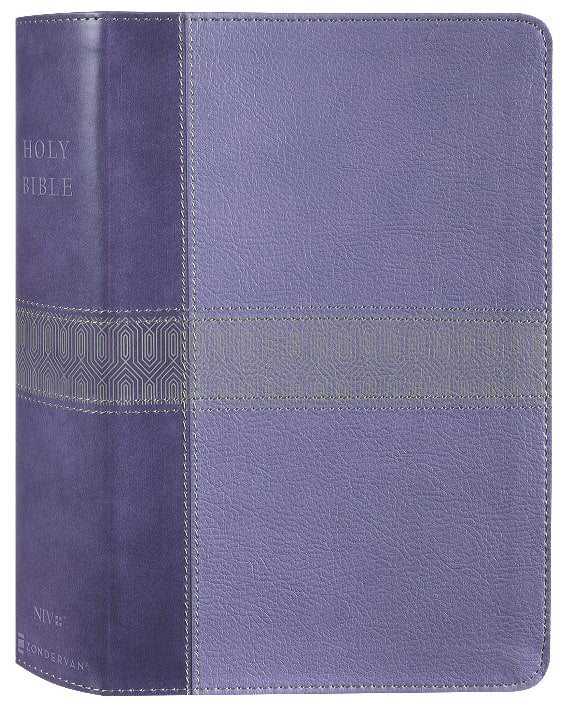 NIV Giant Print Compact Bible Purple (Red Letter Edition)