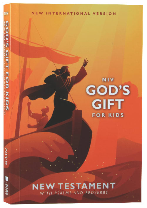 NIV God's Gift For Kids Pocket New Testament With Psalms and Proverbs Comfort Print Edition