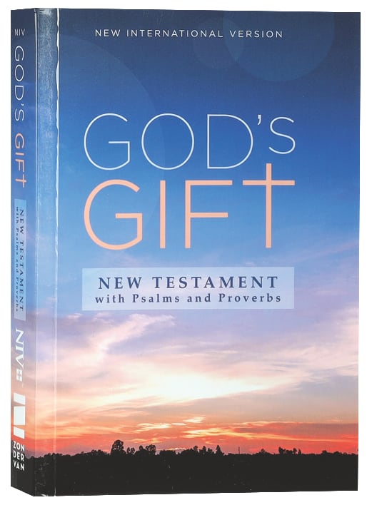 NIV God's Gift Pocket New Testament With Psalms and Proverbs Comfort Print Edition