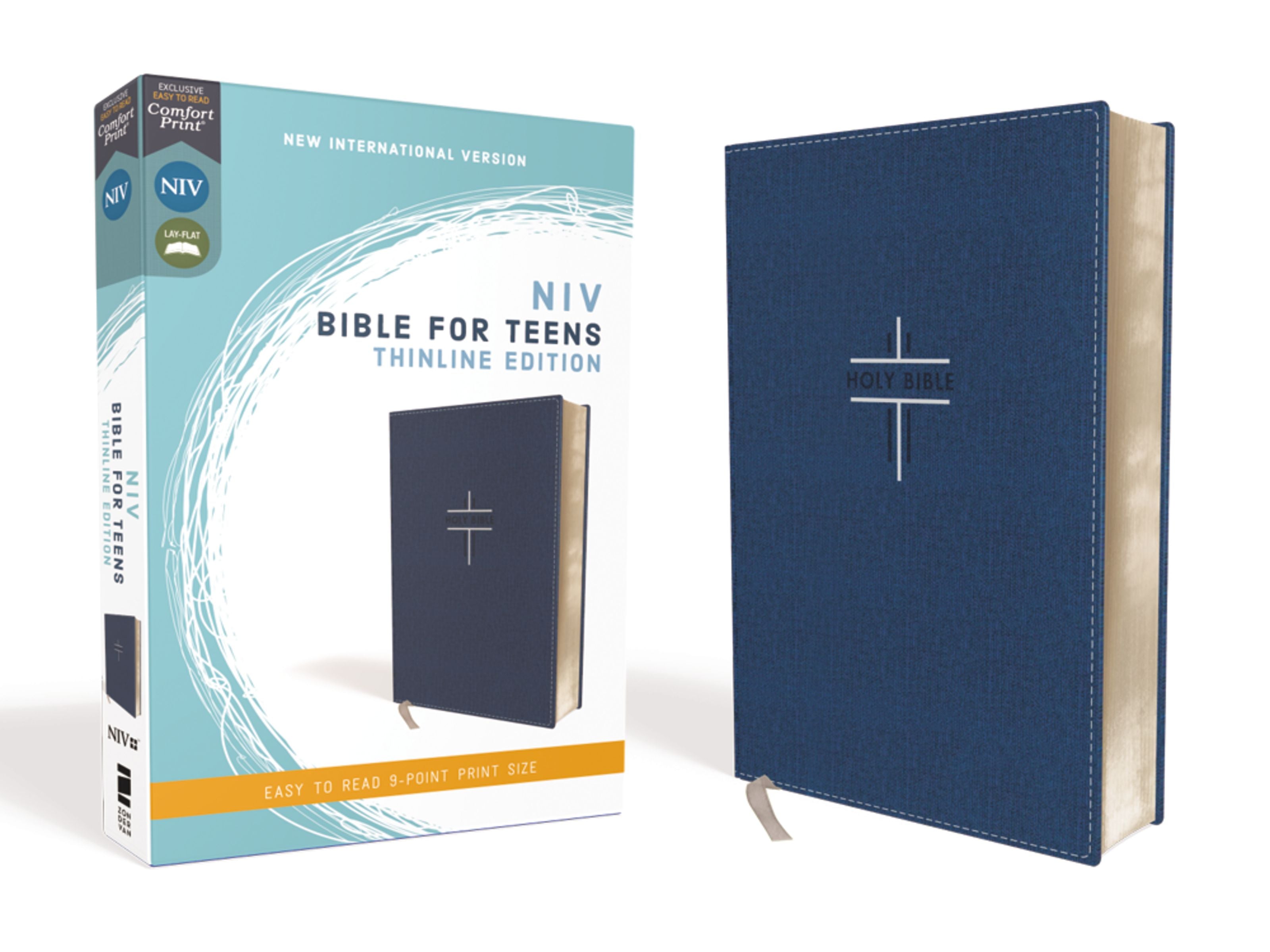 NIV Bible For Teens Thinline Edition Blue (Red Letter Edition)
