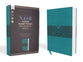 NASB Super Giant Print Reference Bible Teal 1995 Text (Red Letter Edition)