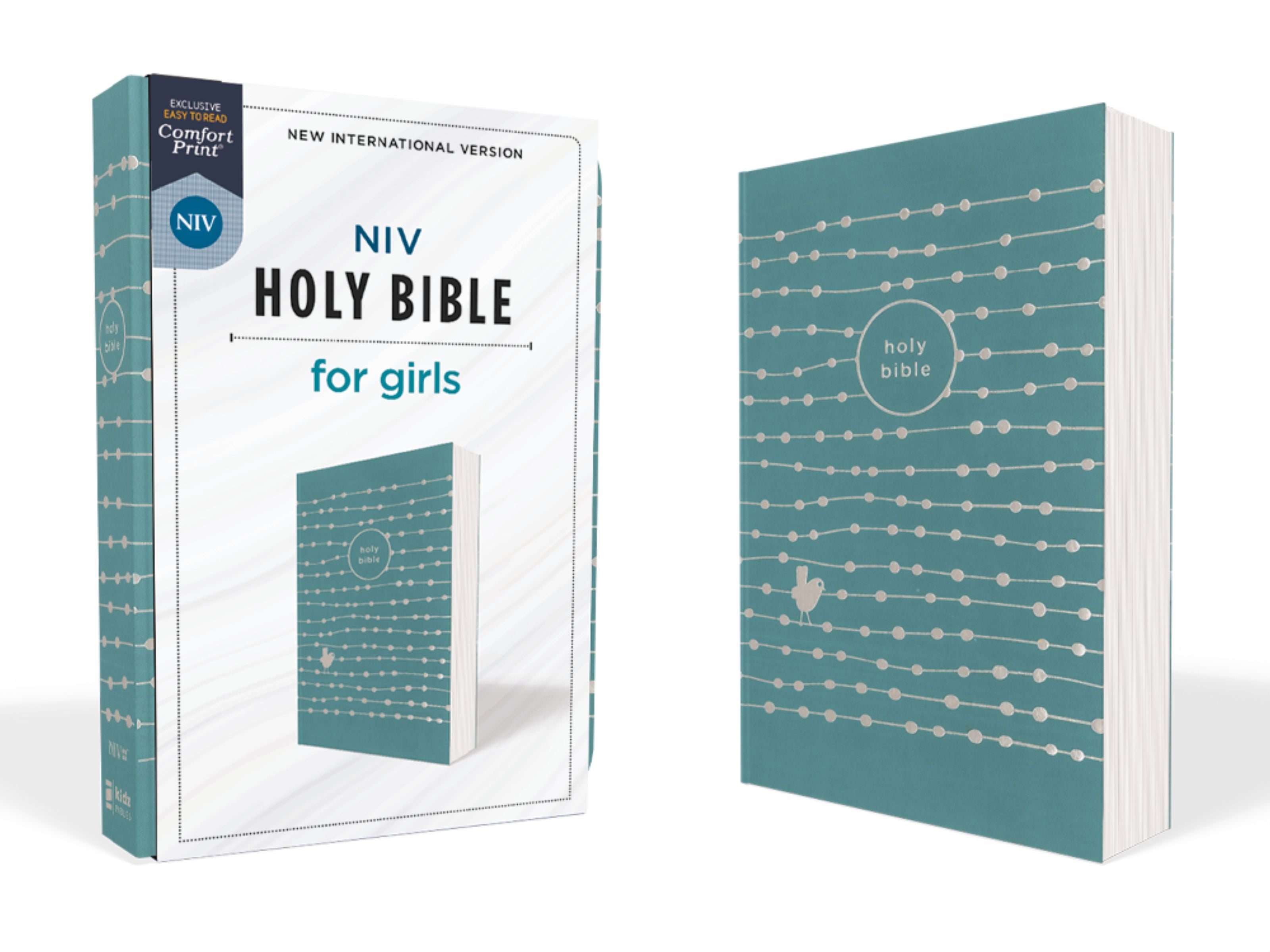 NIV Holy Bible For Girls Teal