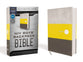 NIV Boys' Backpack Bible Compact Yellow/Gray (Red Letter Edition)