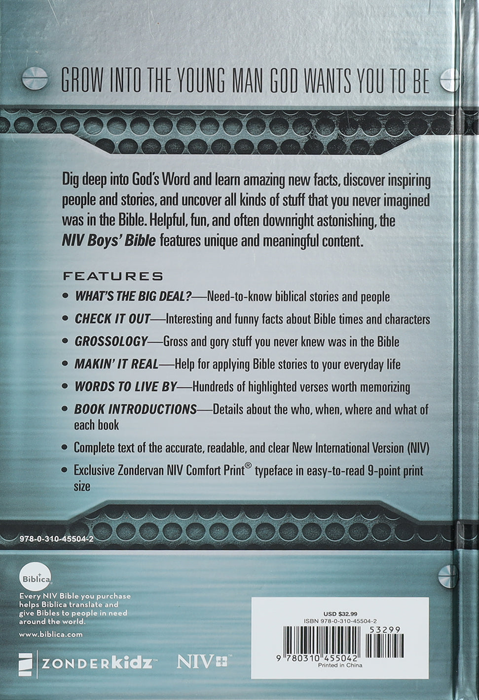 NIV Boys' Bible
