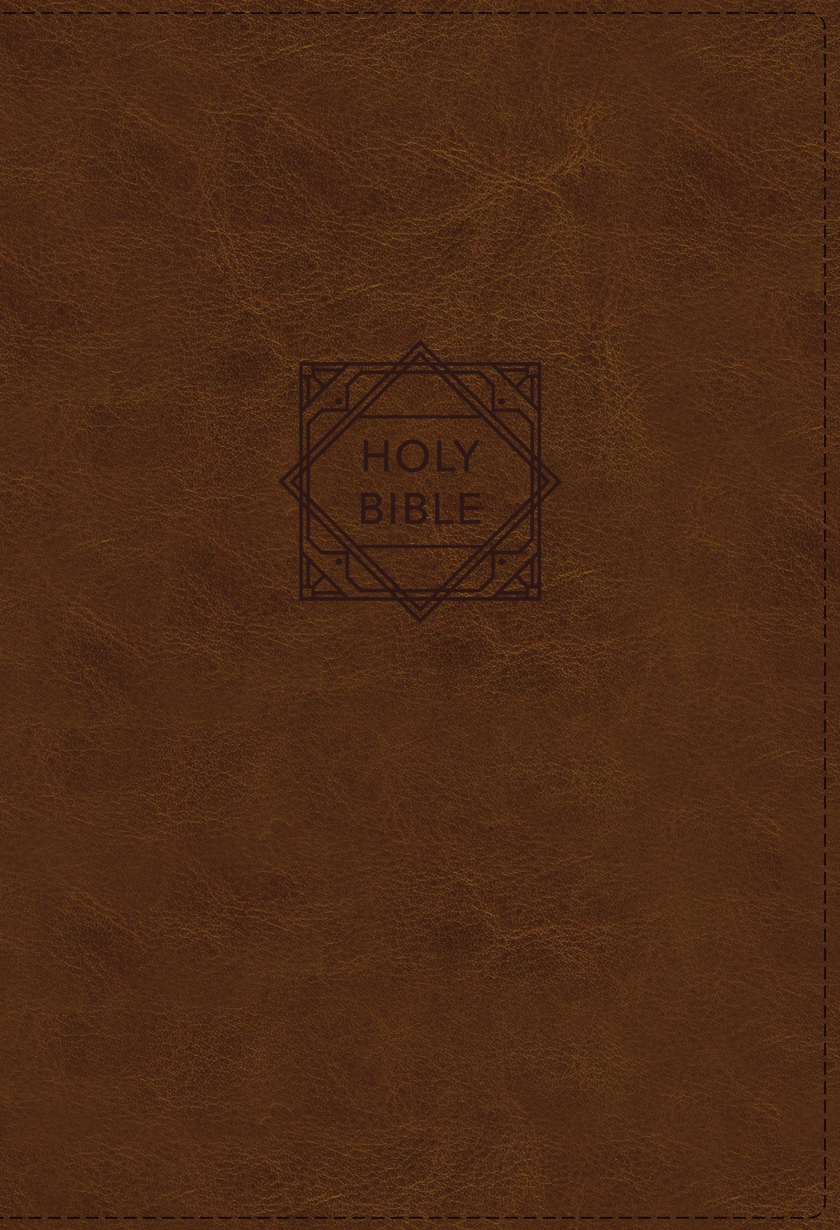 NASB Super Giant Print Reference Bible Brown 1995 Text (Red Letter Edition)