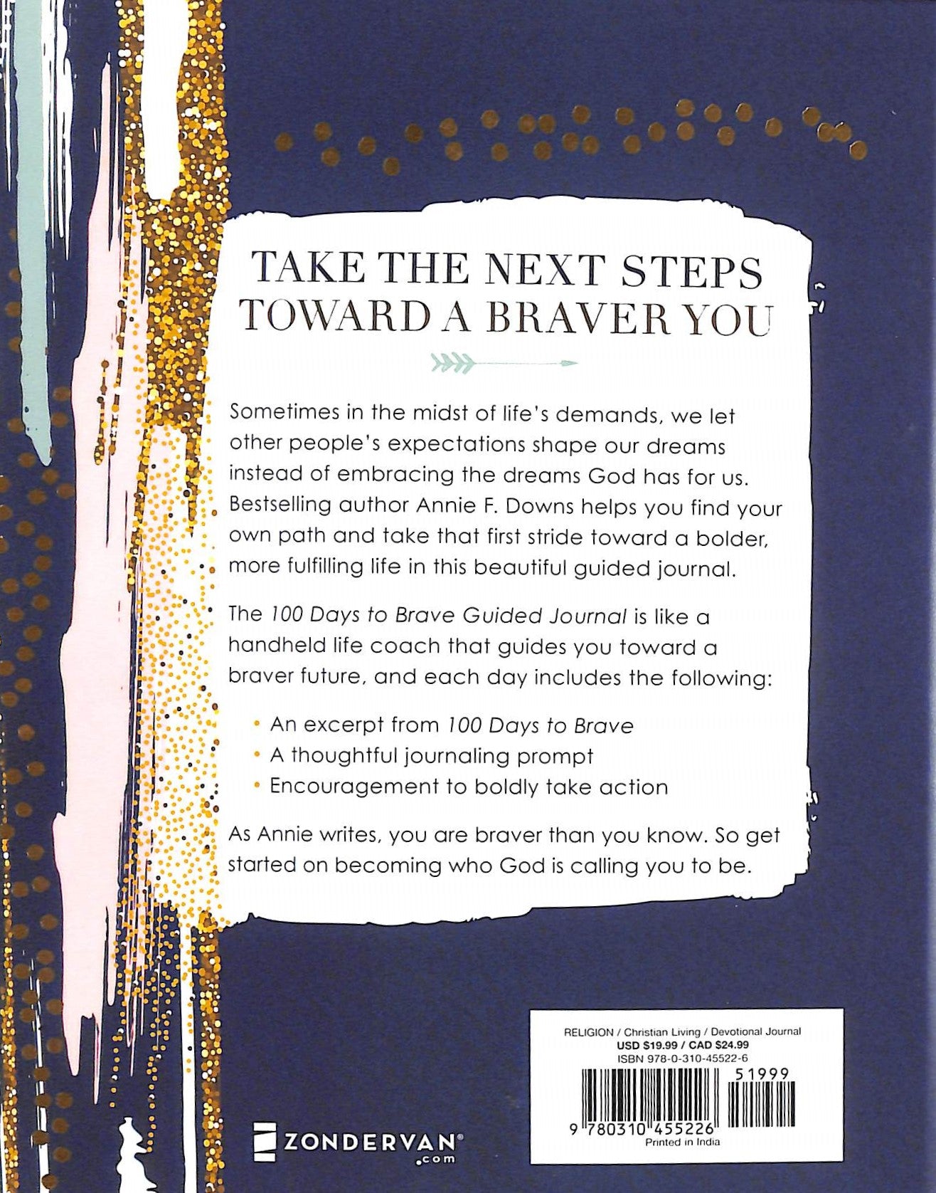 100 Days to Brave: Unlock Your Most Courageous Self (Guided Journal)