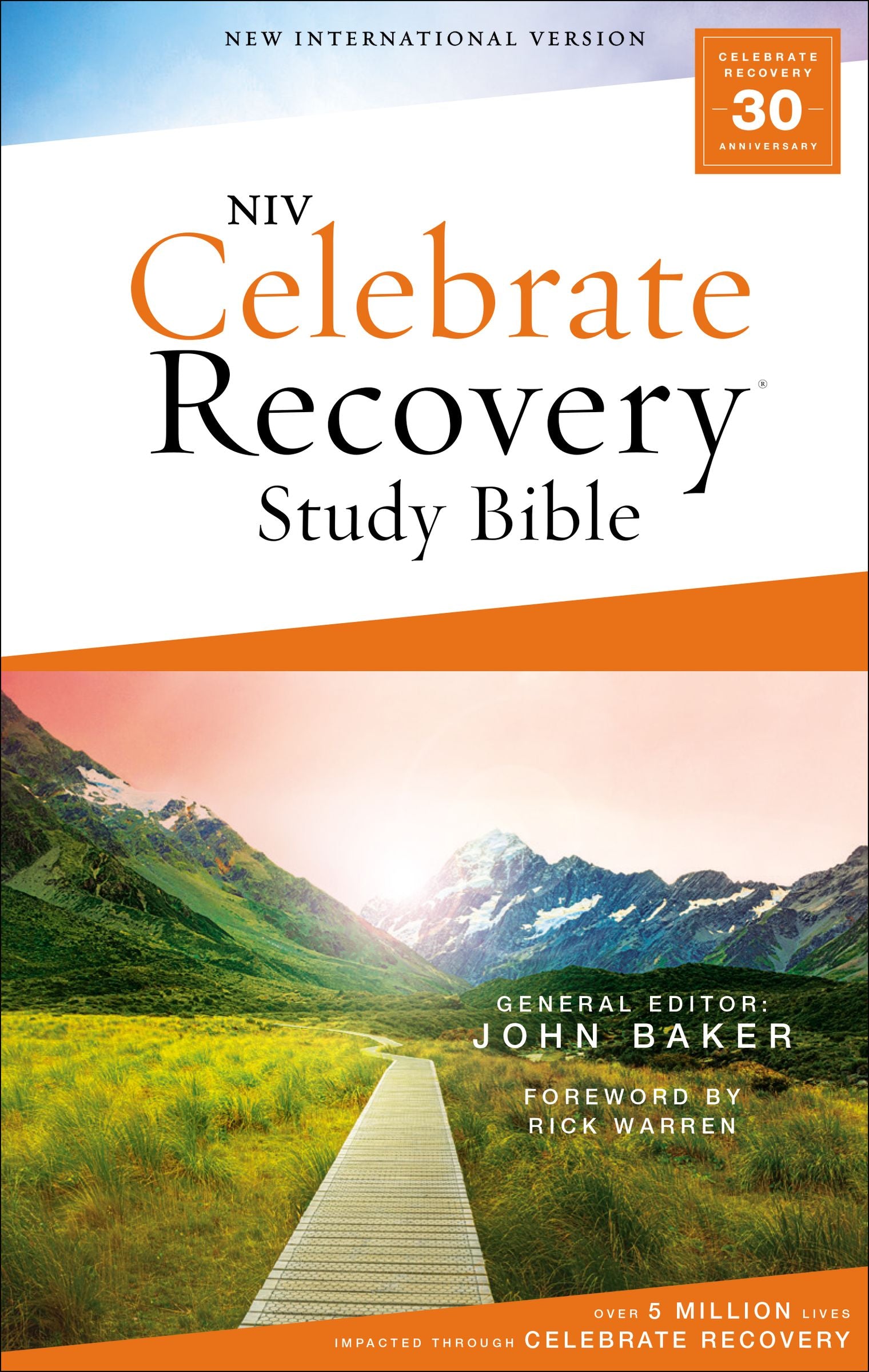 NIV Celebrate Recovery Study Bible Comfort Print Edition (Celebrate Recovery Series)