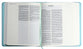 NIV Journal the Word Bible Teal Double Column (Red Letter Edition)
