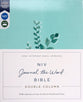 NIV Journal the Word Bible Teal Double Column (Red Letter Edition)