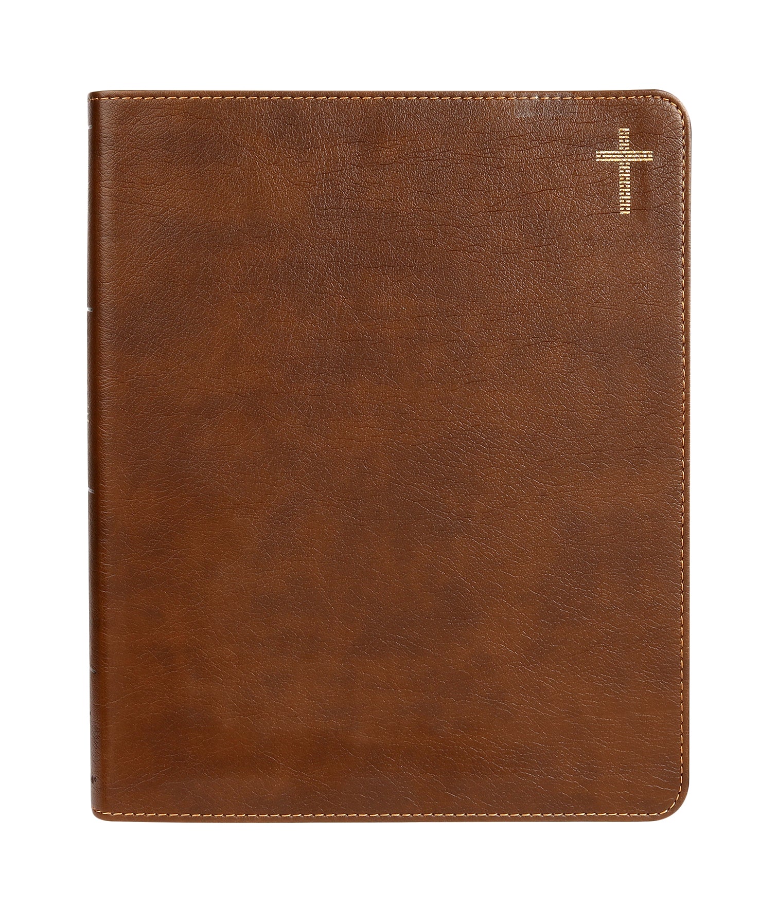 NIV Journal the Word Bible Brown Double Column (Red Letter Edition)