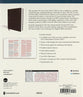 NIV Journal the Word Bible Brown Double Column (Red Letter Edition)