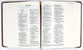 NIV Journal the Word Bible Brown Double Column (Red Letter Edition)