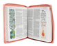NIV Beautiful Word Bible For Girls Zippered Pink (Red Letter Edition)