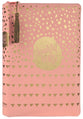 NIV Beautiful Word Bible For Girls Zippered Pink (Red Letter Edition)